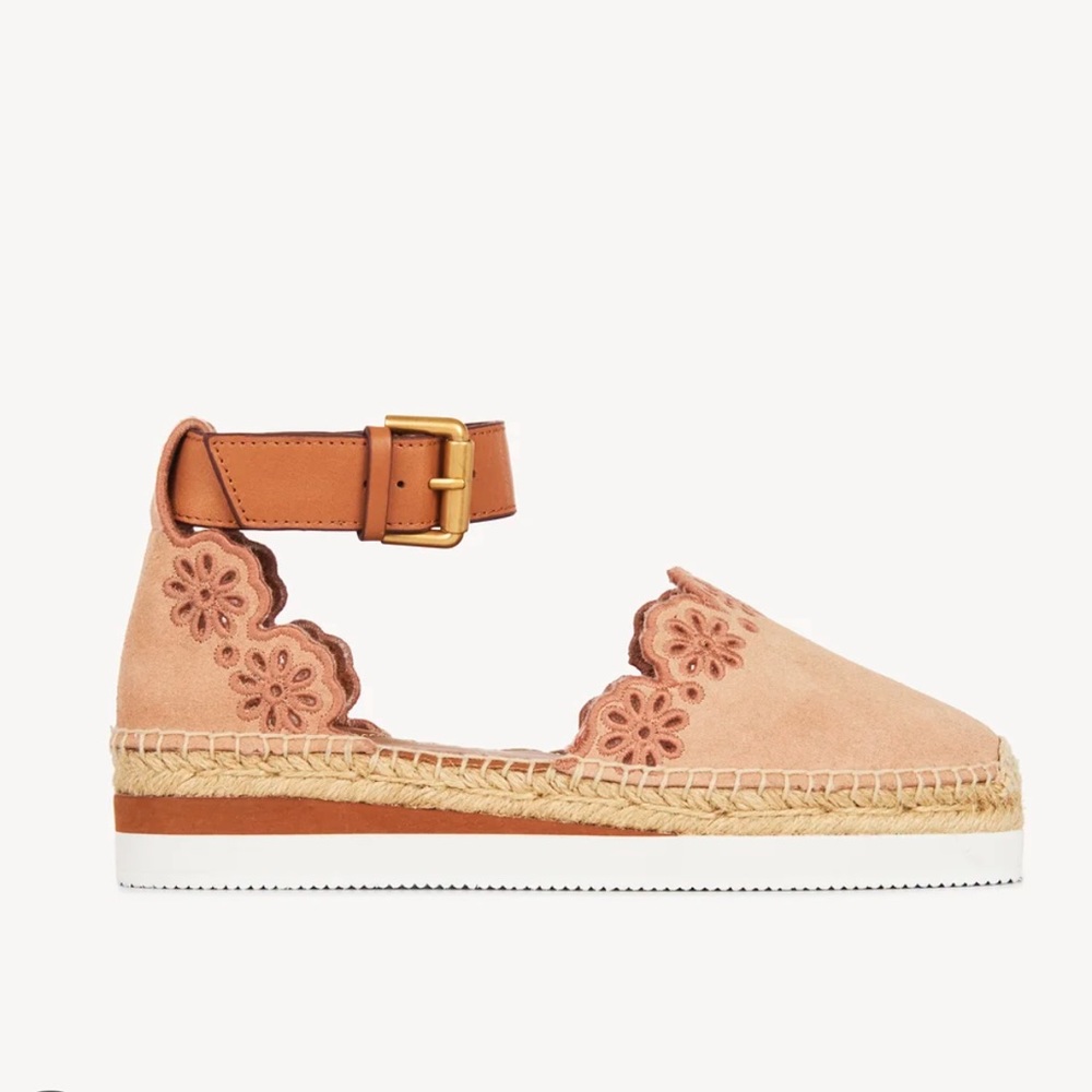 SEE BY CHLOE GLYN ESPADRILLE SANDALS